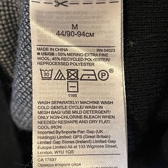 Grey leopard v neck sweater - Picture 4 of 5